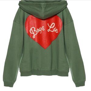 BOYS LIE Green Charmer Hoodie